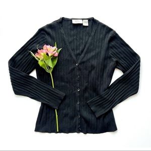 🛍 Vintage Andrea Viccaro Silk Cardigan